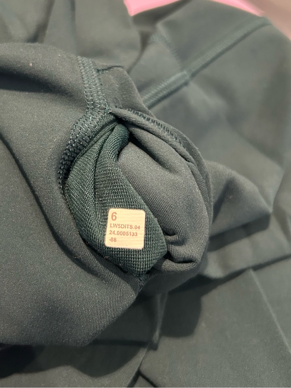 Lululemon High Waisted Align Leggings 28” Storm Teal Size 6 EUC - Picture 5 of 5